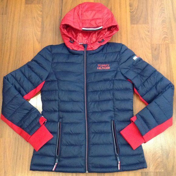 lightweight puffer jacket women's tommy hilfiger